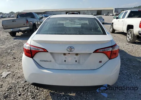 2014 Toyota Corolla L z USA, uszkodzony, nr VIN 5YFBURHE4EP051516
